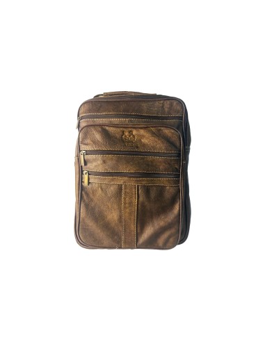 Mochila de Cuero 100% genuino para uso diario: Diseño Versátil, Funcional y con calidad Artesanal 3jcut602