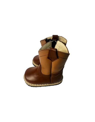 Bota para bebe, 100%  cuero genuino  color marron. inmejorable calidad ref: 3JCUT201