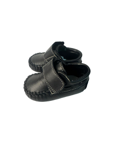 Mocasines Negros para Bebé de Cuero Genuino | Calidad, Elegancia y Comodidad. 2